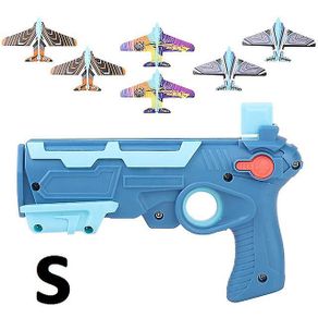 Airplane Launcher Bubble Catapult With 6 Small Plane Toy Funny Airplane Toys For Kids Plane Catapult Game Shooting Game