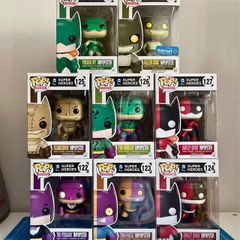 ImPopsters Set - Batman, Batgirl, Harley, Riddler - DC - Funko Pop