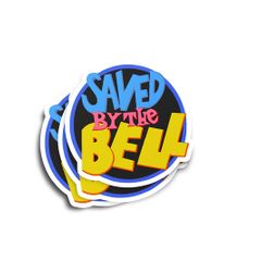 Saved By The Bell Glossy Stickers 2-Pack