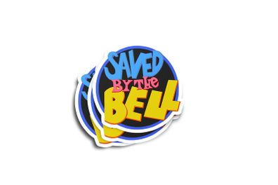 Saved By The Bell Glossy Stickers 2-Pack