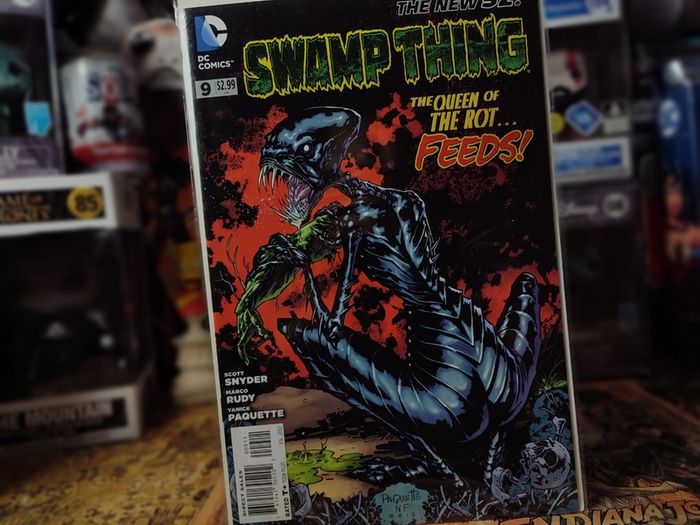 Swamp Thing ! Issue #9 ! The Queen of The Rot Feeds ! Death of Sethe !