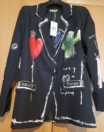 Graffiti Blazer from the Irish boutique Vanilla