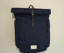 Sandqvist Axel Roll Navy Backpack