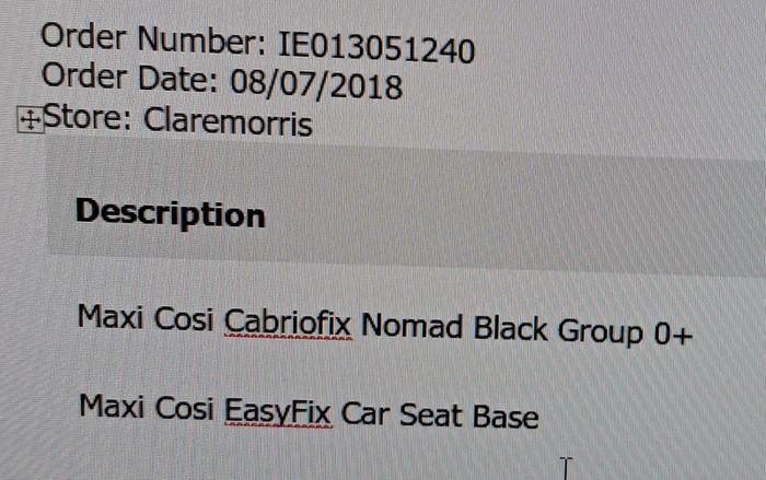 maxi cosi car seat and isofix base