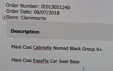 maxi cosi car seat and isofix base