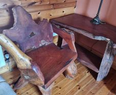 Bespoke Timber Desk & Chair