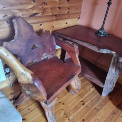 Bespoke Timber Desk & Chair