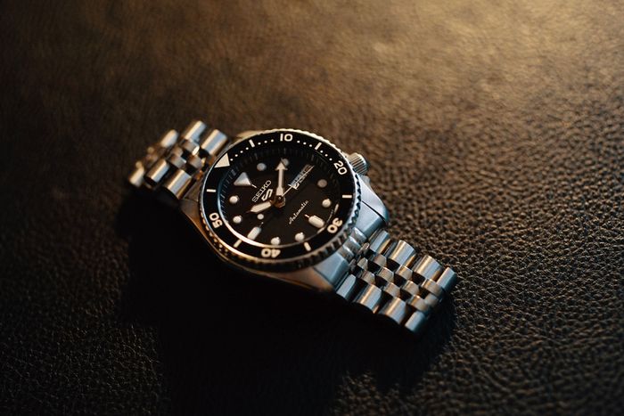 JDM Seiko 5 Sports 38mm Black Ref. SBSA225