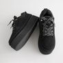Size 7 Black Forever Comfort Chunky Trainers Runners Cosy Faux Fur Lined Suede Image 4