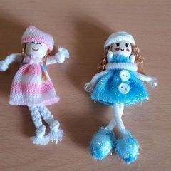 New:  Cute handcrafted dolls