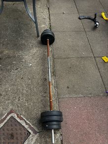 weight bar and weights
