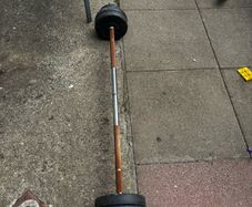 weight bar and weights