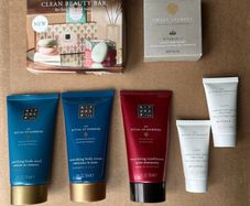 Brand new and unused Rituals collection. Perfect for a gift or a premium travel set.