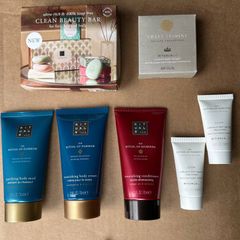 Brand new and unused Rituals collection. Perfect for a gift or a premium travel set.