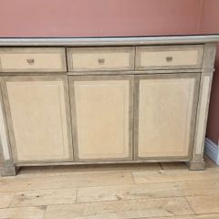 Marble sideboard and coffee table