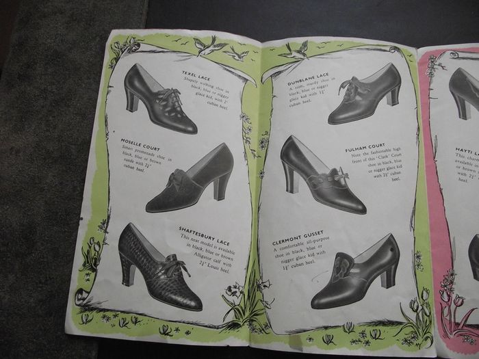 1940 Advertisement booklet Spring Song' for Clark's shoes