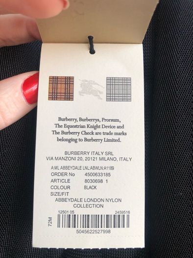 Burberry Abbeydale backpack - brand new with tags