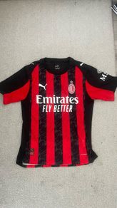 AC Milan 2025-26 Home Player Version Size Medium Like New