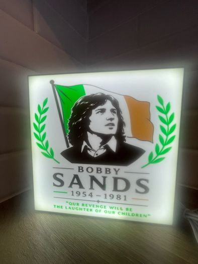 James Connolly 1916 light box