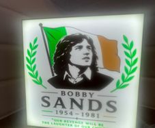 Bobby Sands light box