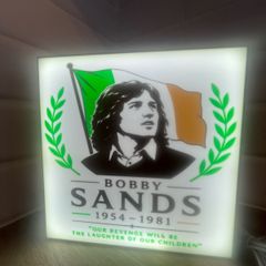 Bobby Sands light box