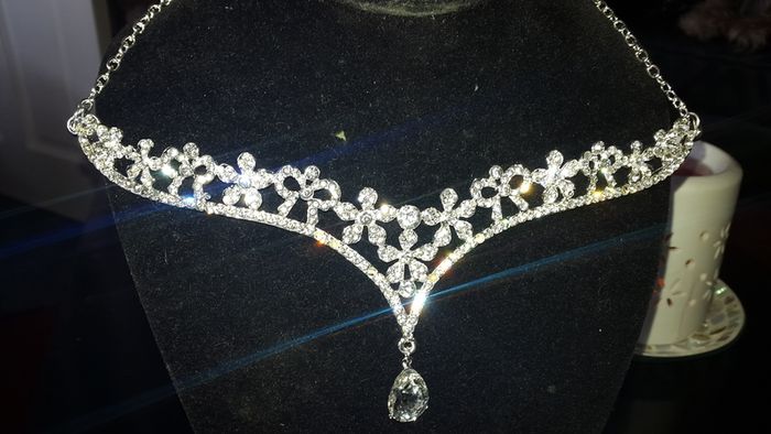 Bride's Designer Crystal Head piece