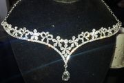 Bride's Designer Crystal Head piece