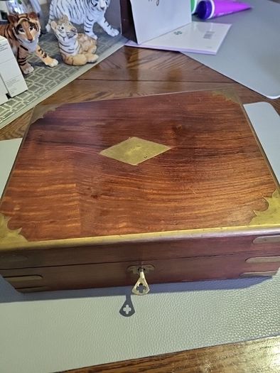 vintage rosewood box