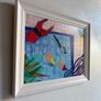 Original Art Swim Art Swimmer Pool Abstract Art Contemporary Irish Art Image 6