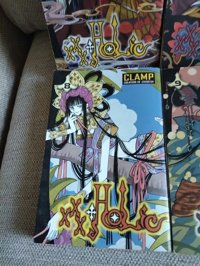 Clamp Manga Books In English 1 2 3 6 8 9 xxxHolic Manga series
