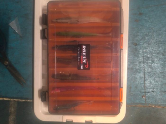 weighted paddle tail lures