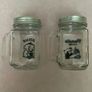 mini mason glass style glasses NEW Image 6