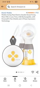 medela swing double breast pump