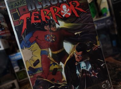 Black Terror ! Issue #6 ! Alex Ross Variant Cover ! 2009 ! by Dynamite Entertainment !