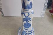 Vintage Blue and White Delft Candlestick