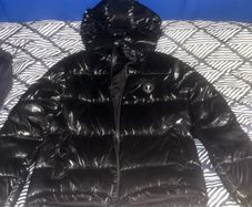 Trapstar Black Shiny Puffer Jacket great condition