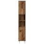 3 Piece Bathroom Furniture Set Old Wood Image 5