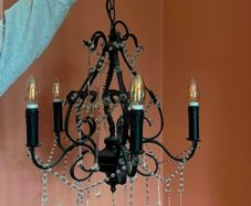2 x Ceiling lights/small chandeliers