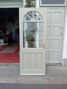 Front and Back Doors Teak