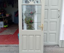 Front and Back Doors Teak