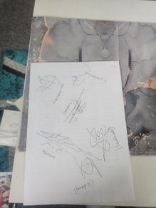 Various autographs