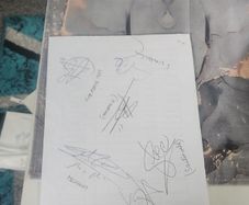 Various autographs