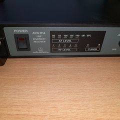 Audio-Technica ATW-R14 Digital Reference UHF Diversity Receiver 745.20Mhz NO POWER PLUG