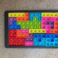 Bag of fidgets and pop-its