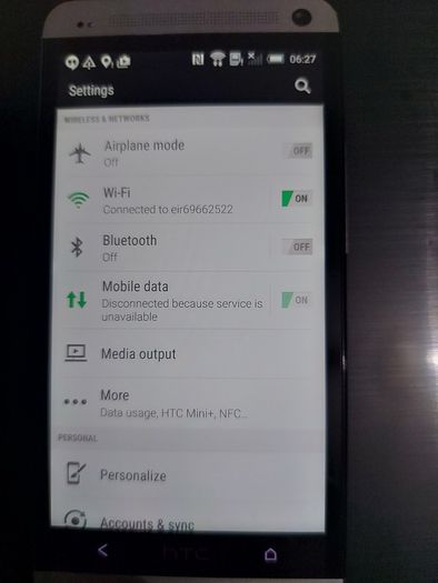 HTC ONE, 32GB, 3 Network, excellent condition