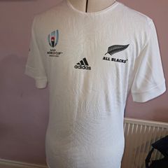 New Zealand Rugby All Blacks Away 2019 World Cup Jersey - Medium size