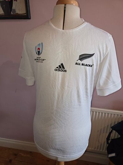 New Zealand Rugby All Blacks Away 2019 World Cup Jersey - Medium size