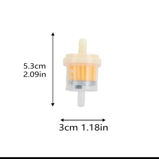 9x Universal Inline Fuel Filters  Brand New