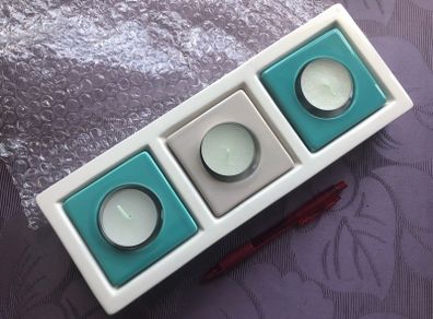 T-light trio, designer piece