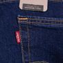 Levi's Dark Wash Indigo Navy Blue 511 Slim Straight Leg Jeans W42/L34 Image 10